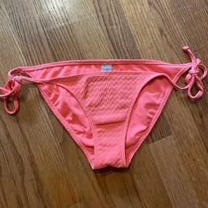 Orange adjustable bikini bottoms